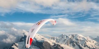 Speedriding Through An Alpine Resort